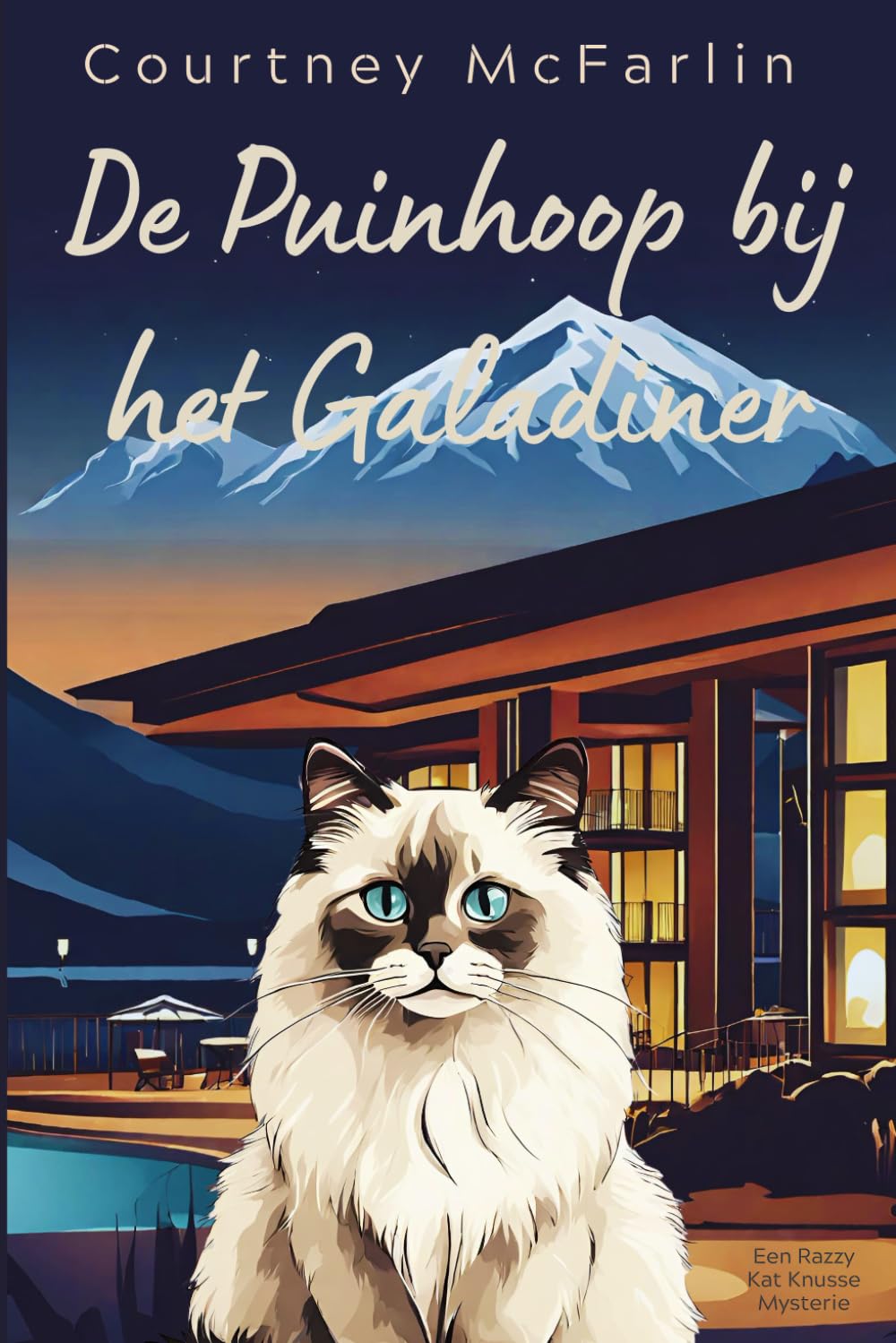 De puinhoop bij het galadiner: Een Razzy Kat Knusse Mysterie #5