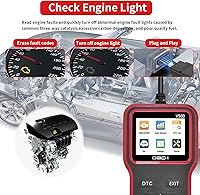 Vista 2 de Herramienta de diagnóstico del escáner OBD2: herramienta de escáner de código de luz del motor con reinicio, DTC, flujo de datos, preparación I/M