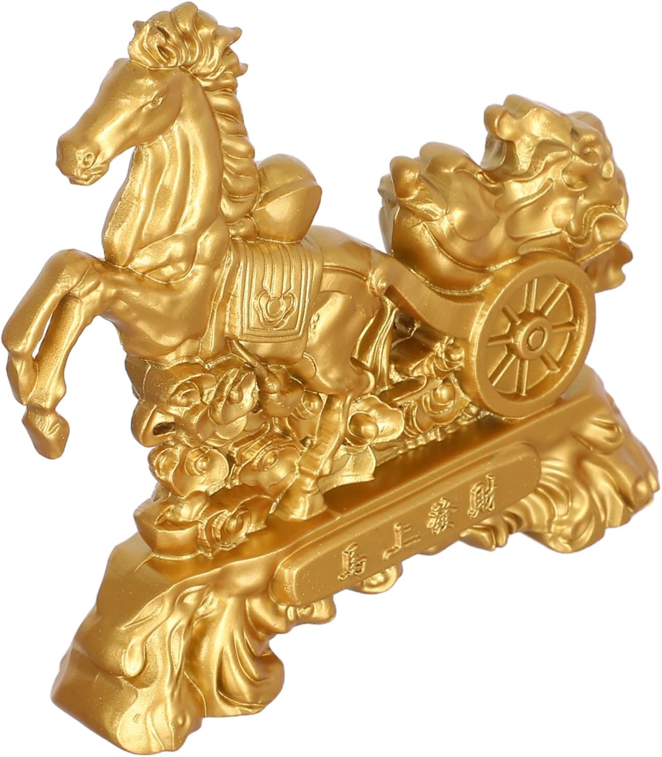 Cabilock Chinese Zodiac Horse Figurine - Horse Figures Lucky Fortune Statue Lunar Zodiac Animal Decor for 2026 Chinese New Year Spring Festival Car Decor