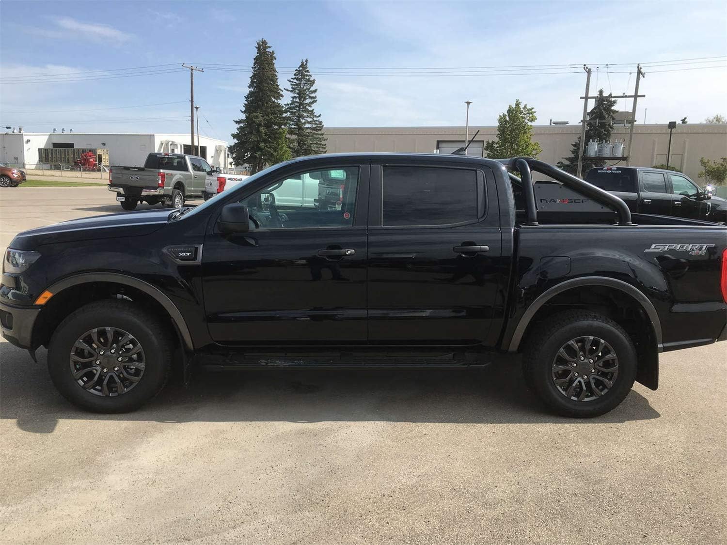 EGR SBAR0112 Truck Accessory Sports Bar, Black Wothout Side Plates, Compatible for Select Ford Ranger Models