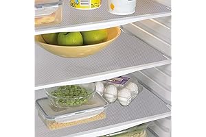 9-Pack Premium Refrigerator Mats for Glass Shelves