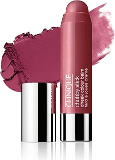 Clinique Chubby Cream Blush Stick Cheek Colour Balm | Blush For Cheeks | Long Lasting + Buildable | Create A Healthy Looking Glow | Perfect For Travel
