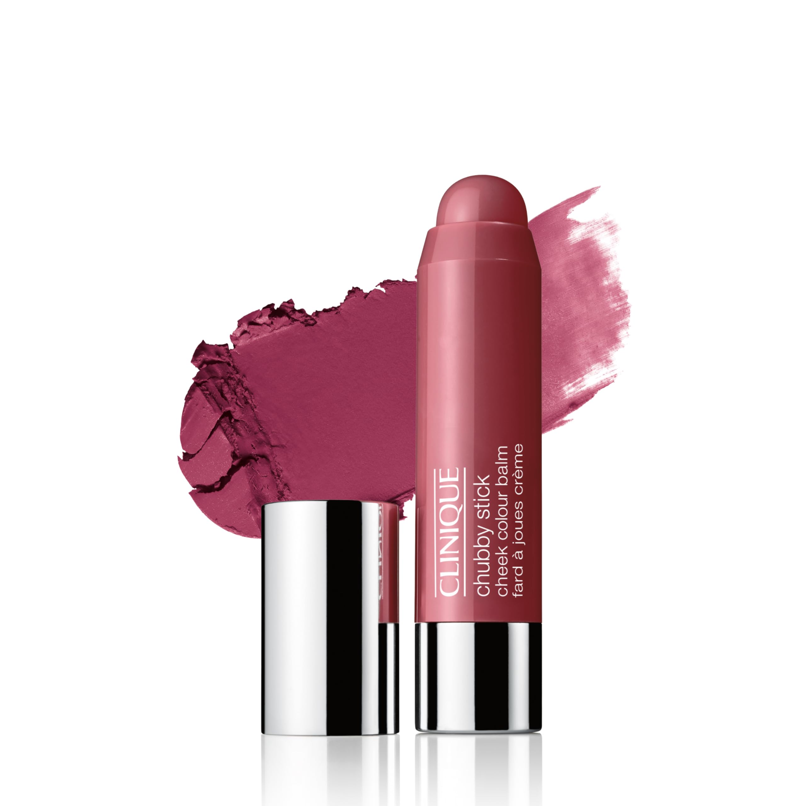 Clinique Chubby Cream Blush Stick Cheek Colour Balm | Blush For Cheeks | Long Lasting + Buildable | Create A Healthy Looking Glow | Perfect For Travel