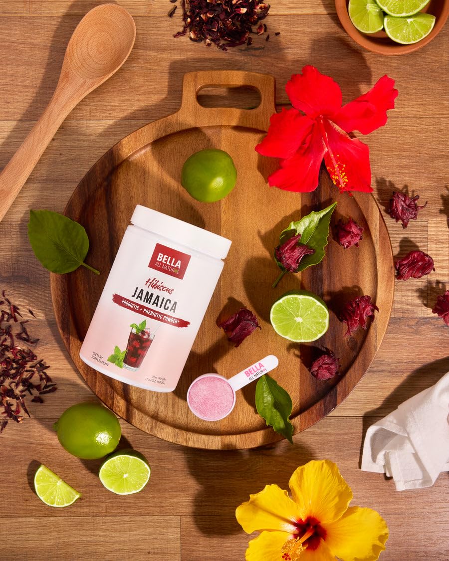 Bella all Natural Hibiscus Jamaica with Prebiotics