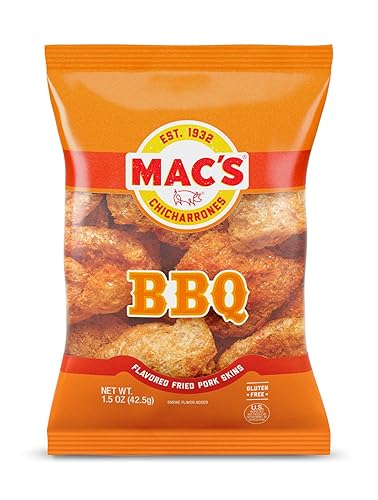 Miniatura 24 de Mac's Pieles de cerdo al rojo vivo, 5 onzas (paquete de 8)