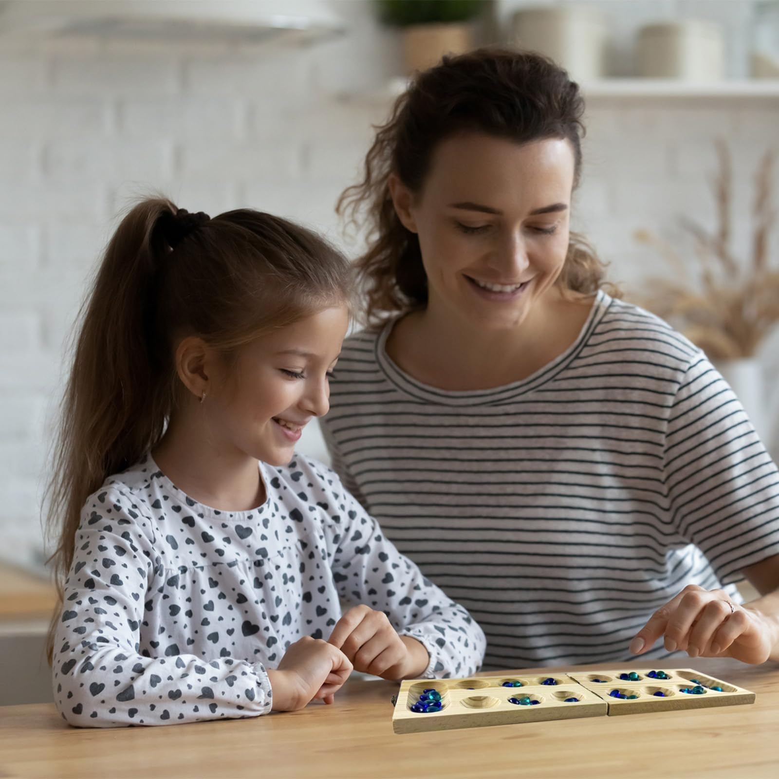 Mancala Kalah, Gioco Da Tavolo Kalaha, 48 Pietre Colorate, 2