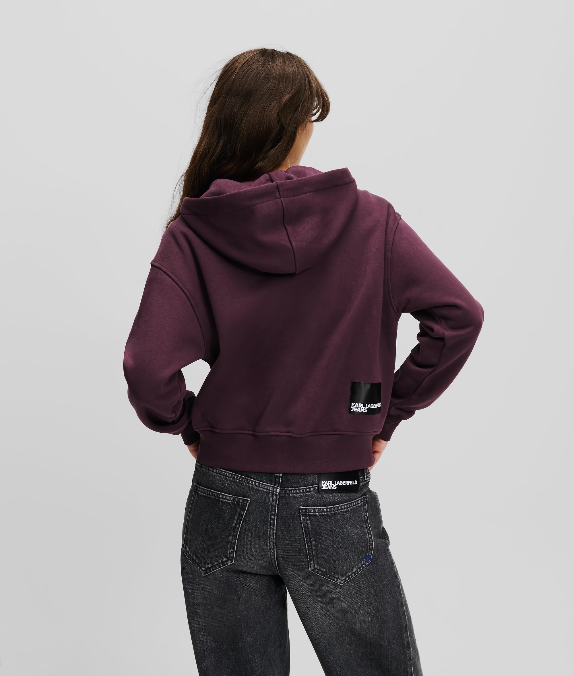 Karl Lagerfeld Jeans Donne Zip Up Hoodie