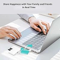 Vista 16 de (Certificado MFi de Apple) Lector de cámara de tarjetas Lightning a SD para iPhone, visor de cámara de rastro, adaptador de lector de tarjetas