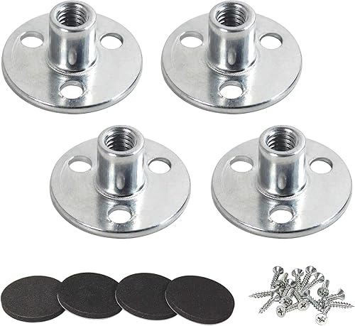 Miniatura 19 de AORYVIC Juego de 6 patas de madera para muebles de 4 pulgadas, patas cuadradas para sofá, patas de repuesto modernas de mediados de siglo para