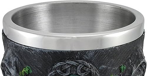 Miniatura 4 de Medieval Renacimiento 12oz vaso de vino Cáliz Copa MaidenMadreCroneVerde