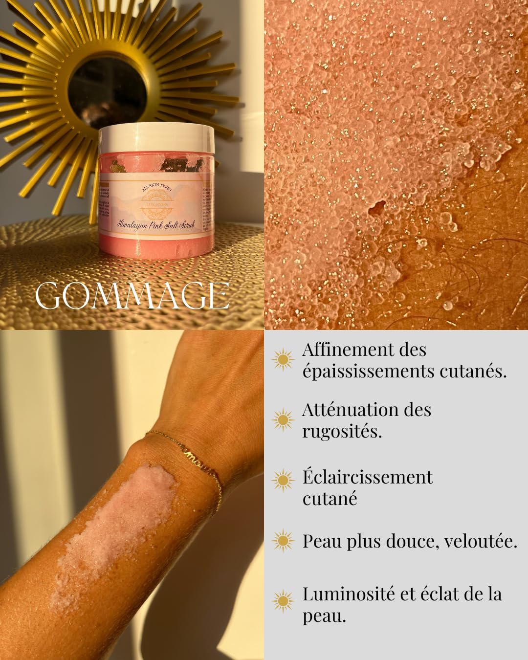 Cura Hammam Cofanetto San Valentino + Candele Love in omaggio Astuccio da toilette rosso, sapone nero olio di argan biologico guanto e gratta schiena kessa esfoliante scrub idea regalo originale donna