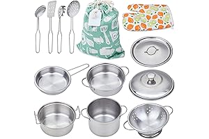 "Play Pots and Pans Set: Inspire Kids' Culinary Creativity