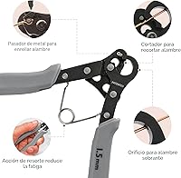 Vista 5 de The Beadsmith Bucle de 1 paso, 0.059 in, alambre de manualidades de calibre 26-18, crea bucles consistentes para rosarios, aretes, pulseras