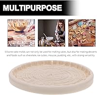 Vista 6 de EXCEART Moldes flexibles para hormigón de silicona para tocón, tocón de árbol, tocón de árbol, tocón de árbol, fundición de resina epoxi