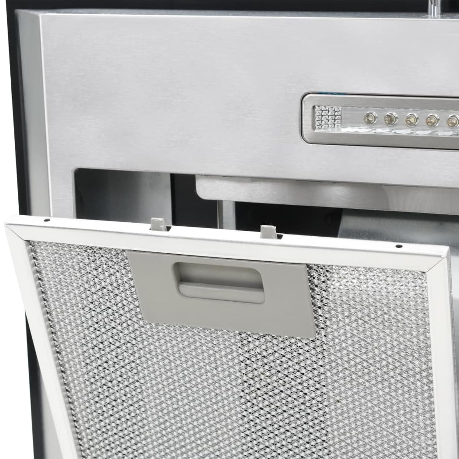 Homgoday Dunstabzugshaube Insel 90 cm Edelstahl 756 m³/h LED