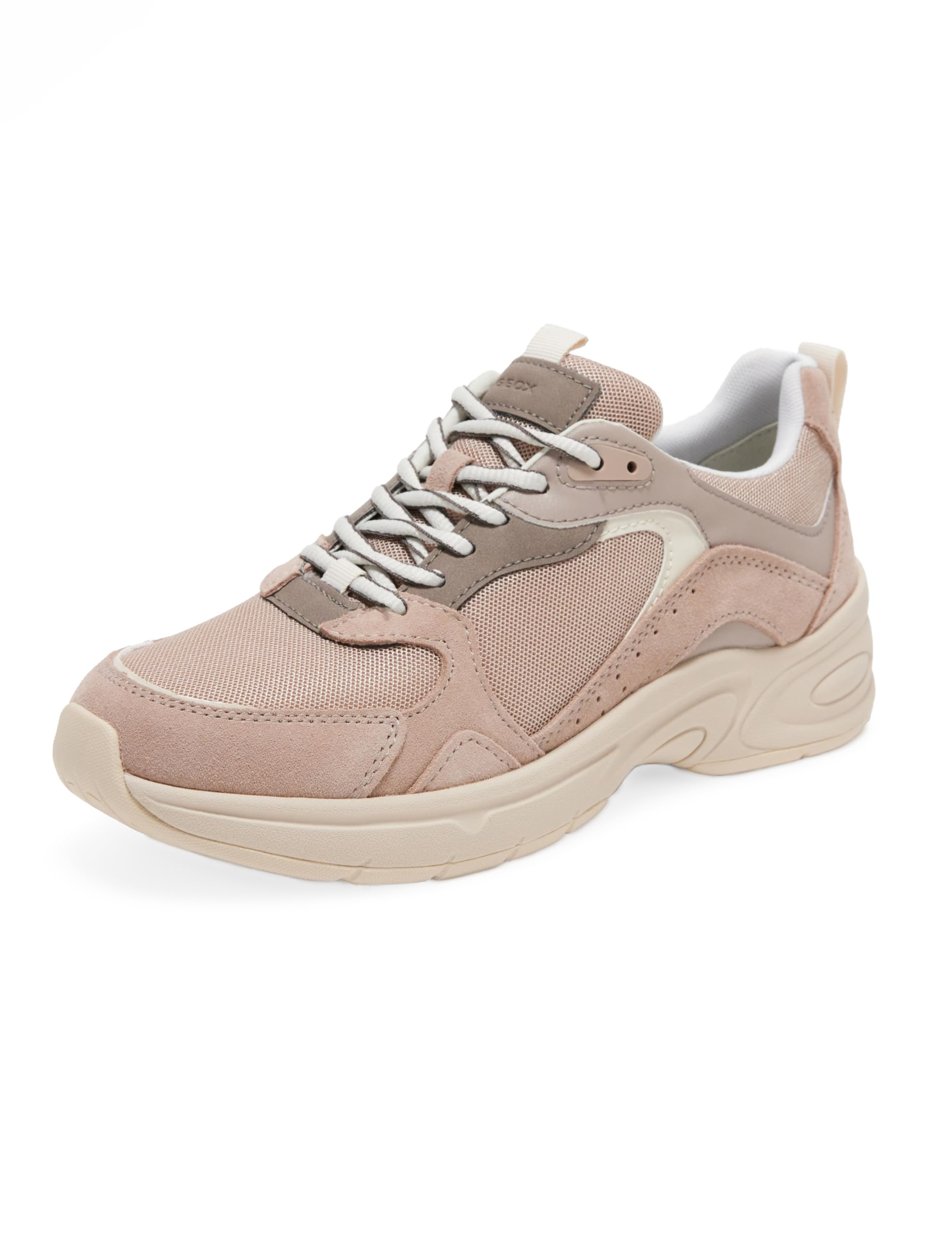 Geox Women's D Zarvia Trainers, Beige, 6 UK