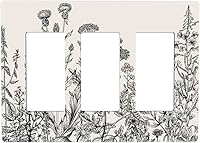 Vista 171 de Turquesa Aqua Teal Flower Floral Girasol Daisy Dahlia 2 Gang interruptor de interruptor de luz Cubierta de pared Placa de pared Mariposa Mujer Niña