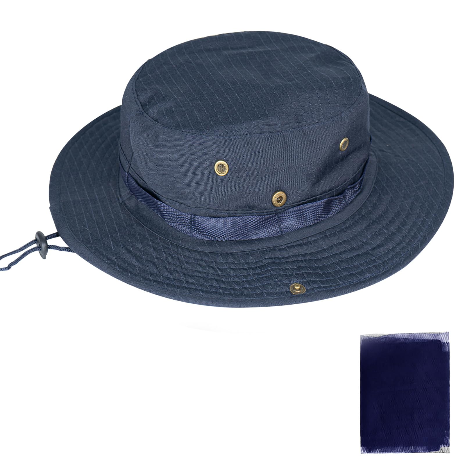 Rosoz Sun Hats for Men Women Bucket Hat UPF Protection Wide Brim Boonie Hat