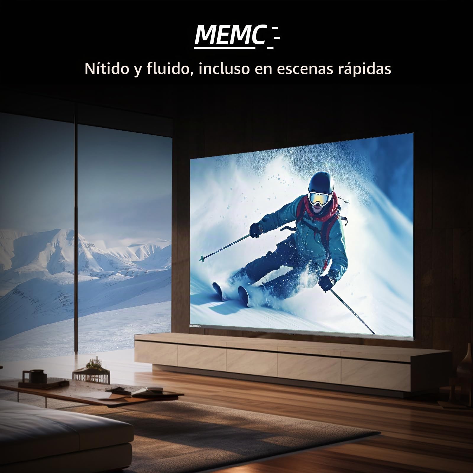 CHiQ M65QA9 65 Pulgadas TV Smart 4K Mini QLED, (Android 14),60Hz MEMC & Local Dimming,Dolby Vision & Atmos,DLG 120Hz* (Mejorado por Software),HDR10