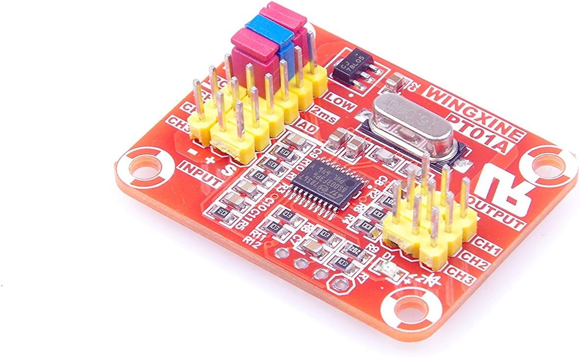 NOYITO Multifunction Signal Converter Module PT01A Servo Signal to Voltage and PWM Signal, Pulse Signal To Analog Voltage PWM Converter For Servo Test Signal Calibration