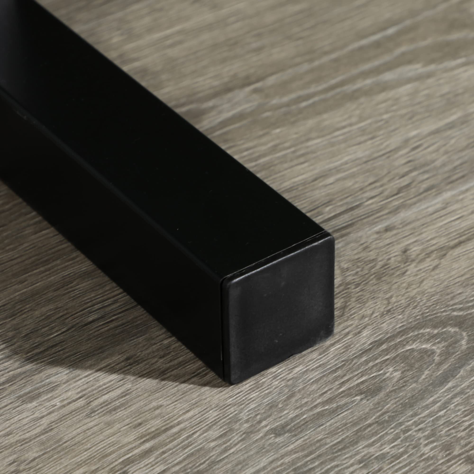 SPORTNOW Porta Pesi con 2 Ripiani in Acciaio per Palestra, Casa e Ufficio, 94x52.5x82 cm, Nero