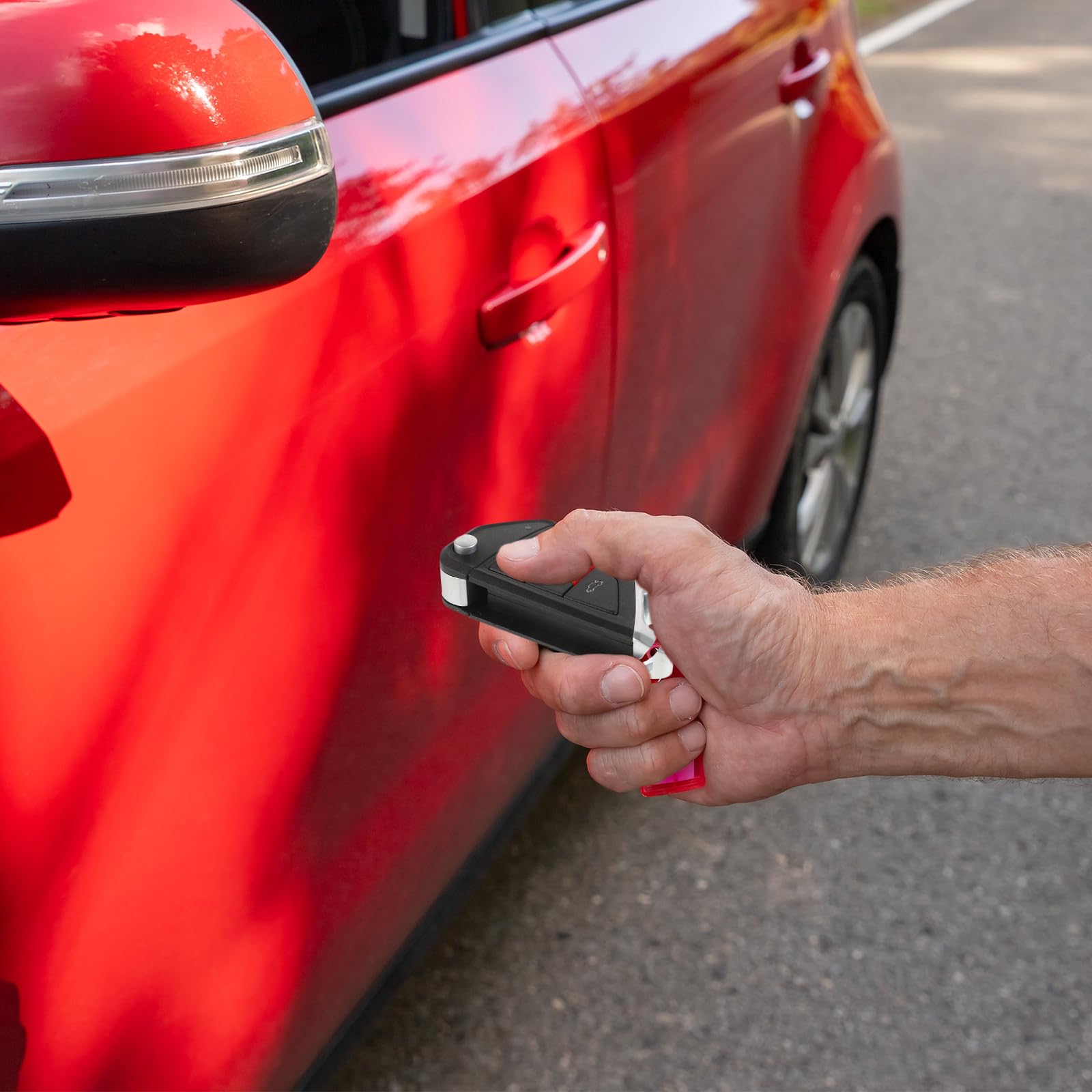 Holibanna Kit di Allarme Antifurto per Auto con Telecomando, Materiale Plastico e Metallo, Funzione di Chiusura Centralizzata per Veicoli, Sicurezza Migliorata