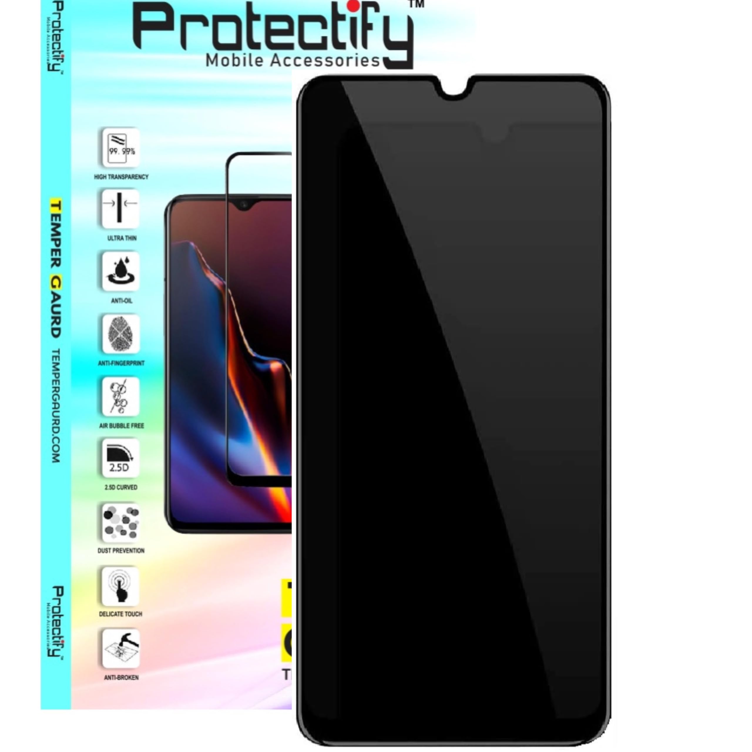 PROTECTIFY ™[ Premium HD Tempered Glass For Sam sung Galaxy S23 FE 5G Screen Protector With Full Coverage 9H Hardness Edge To Edge Front Temper Glass Guard With Installation Kit (Clear) (privacy) (B0CQMBJ2L7) Amazon Price History, Amazon Price Tracker