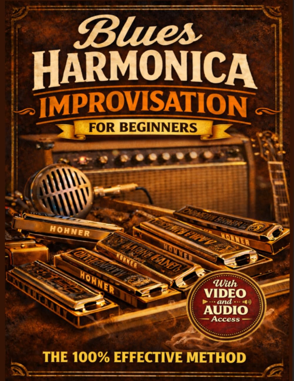 Blues harmonica improvisation for beginners: The 100% effective method