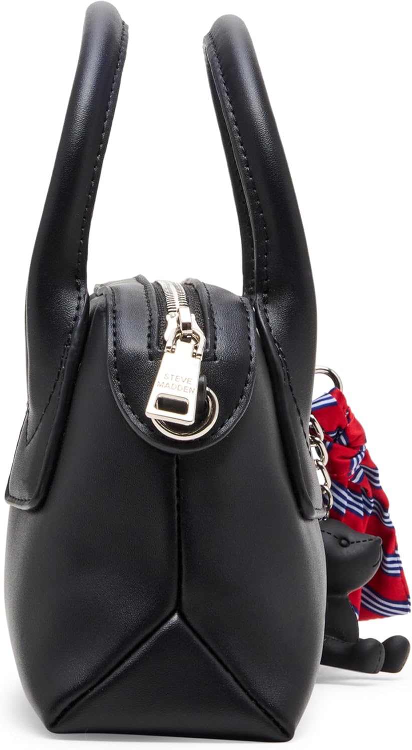 Steve Madden womens Steve Madden Melodie Small Dome Bag With Scarf - Image 5