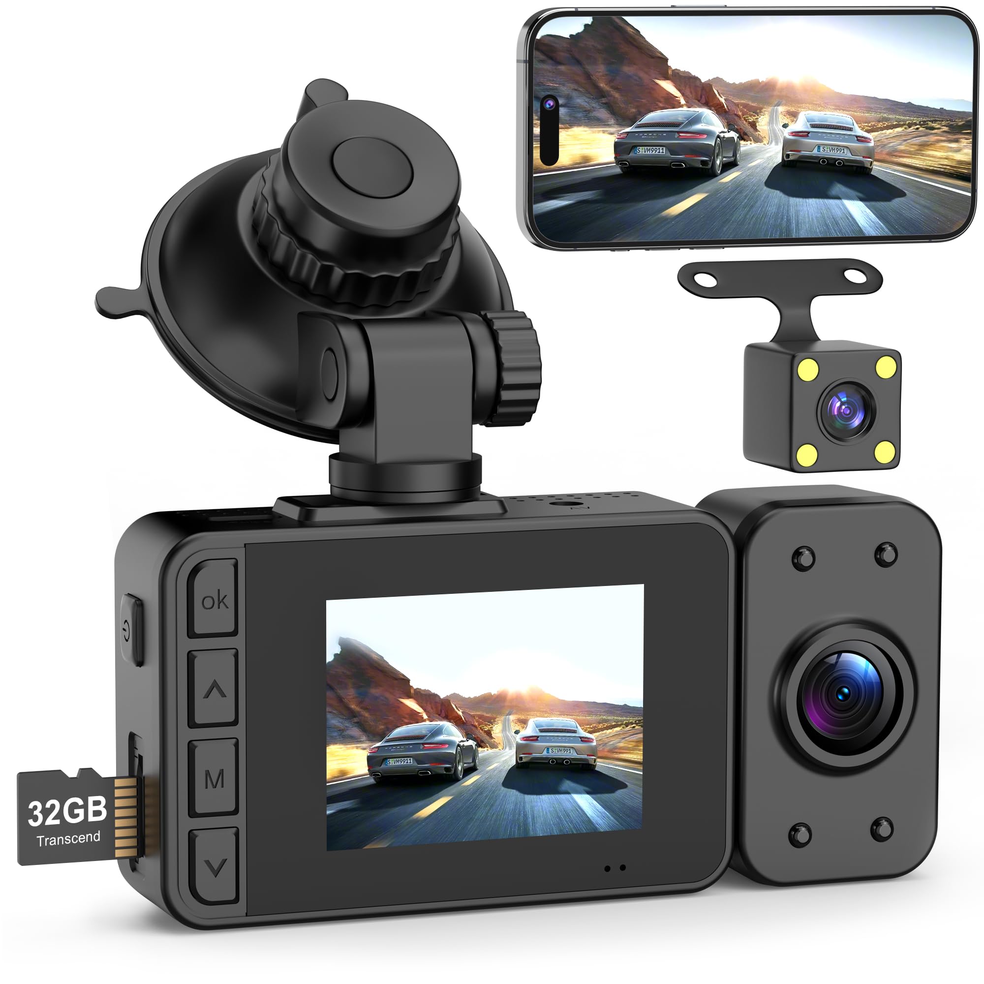 Dash Cam Front Rear Dashcam - Review – Best Budget Option?