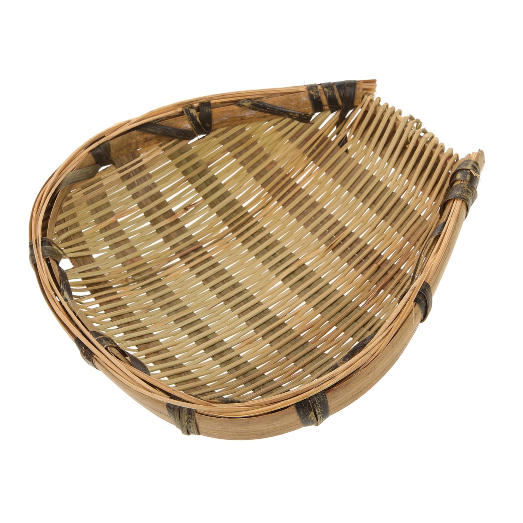 Yardenfun Mini Hand Woven Wall Basket Versatile Wall Hanging Decor Farmhouse Candy Holder for Kindergarten Classrooms Elegant Woven Design for Home Decoration