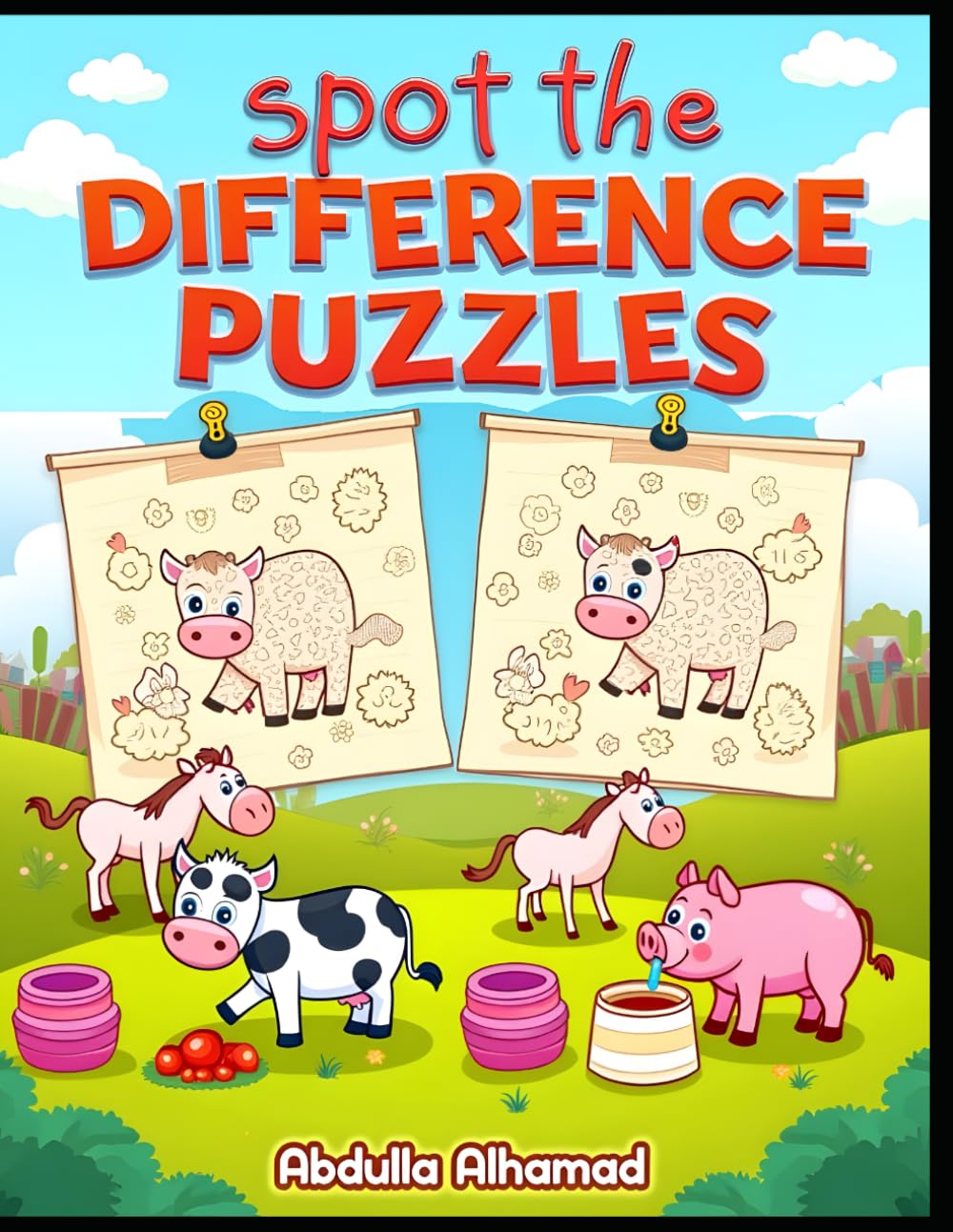 Spot the Difference Puzzle – Vol. 1: Puzzle World for Young Thinkers