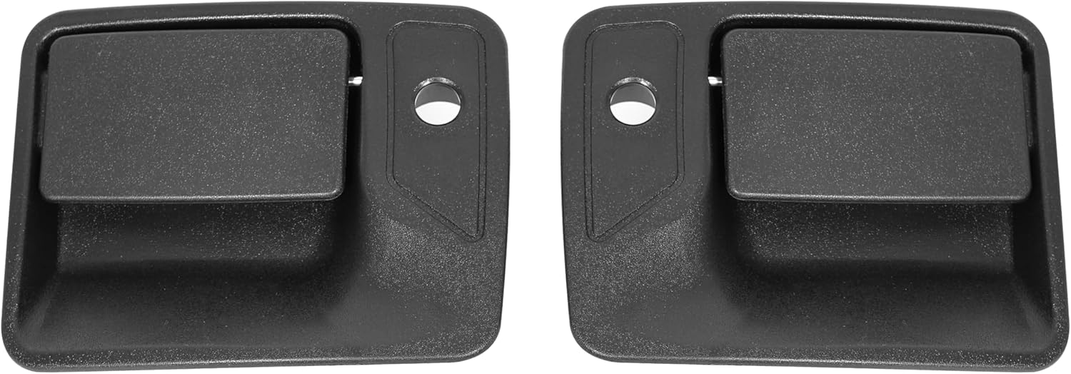 KUAFU Ignition Lock Cylinder & Door Lock & Door Handle Compatible with 1999-2016 Ford Excursion F-250 F-350 F-450 F-550 Super Duty Replacement for LC6177 DL5885 597638 Plastic & Aluminium