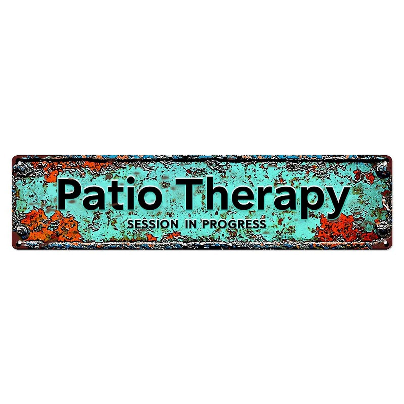 Jdyaojiesheng Vintage Rustic Metal Sign With Text_1 Tin Sign Retro Metal Wall Decor Metal Poster, Home Bar Garage Farmhouse Cafe Wall Art Decoration 4X16inch