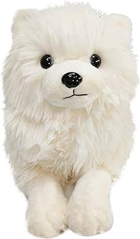 Amazon.co.jp: サモエド ぬいぐるみ 大きい ふわふわ 本物そっくり