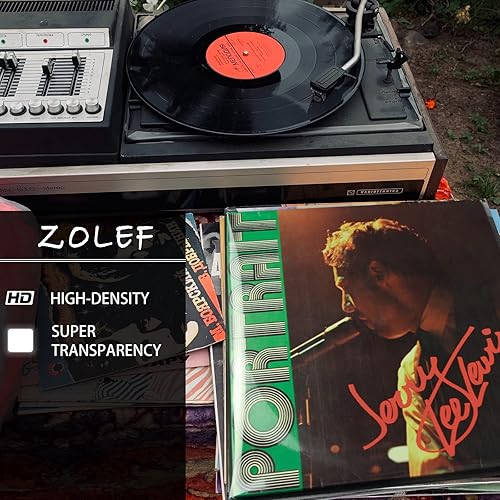 Miniatura 2 de ZOLEF Fundas exteriores para discos de vinilo, paquete de 100 unidades para discos de 12 pulgadas, ajuste holgado, cubierta protectora transparente,