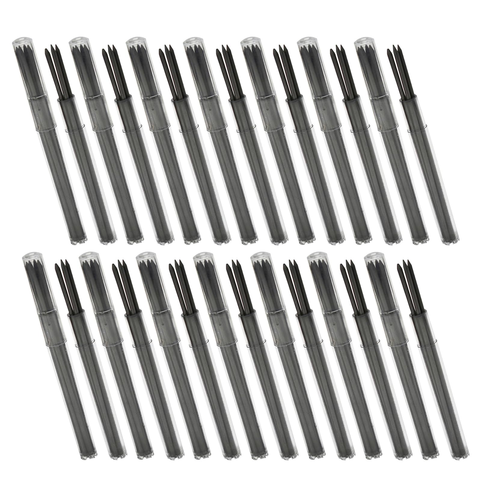 800 Stück Druckbleistift Minen 2.0mm Hb Schwarz aus Kunststoff Bruchsicher für Schule und Zeichnungen Ersatzminen für Präzises Schreiben und Zeichnen