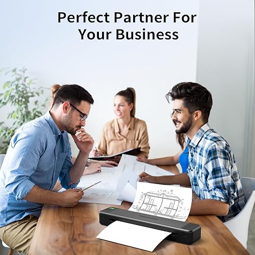 Miniatura 7 de Phomemo Papel de impresora A4, impresora de copia premium, papel de impresora compatible con Phomemo P831, HPRT MT800BrotherHPCanon, tamaño 8.27 x