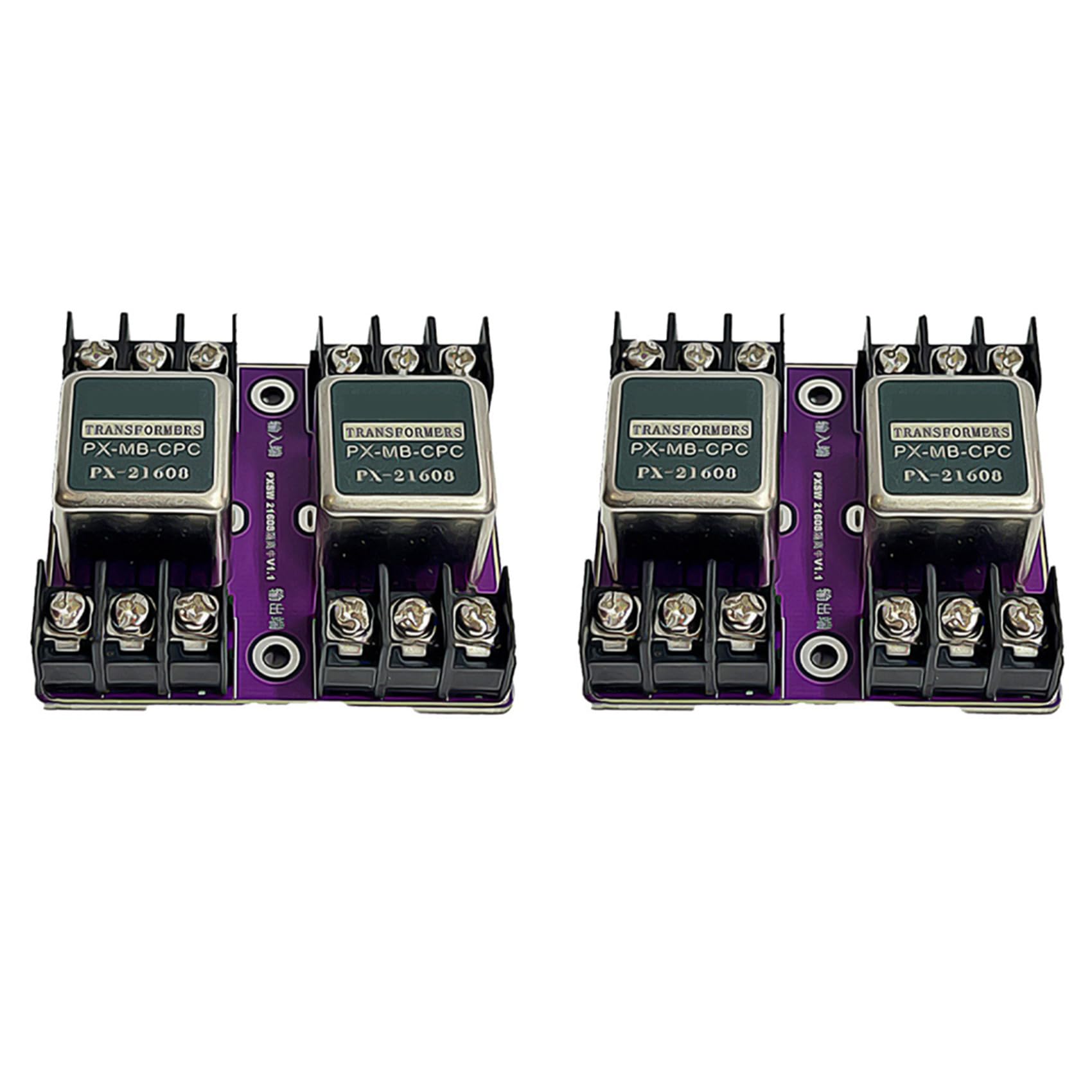 Transformateur d'isolation audio Permalloy 600:600 de haute précision - 7