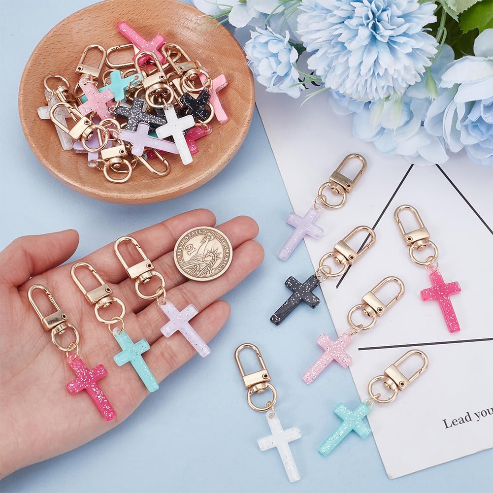 FREEBLOSS Keychain Charms Bulk Car Key Ring Pendant Cute Keychains - Image 3