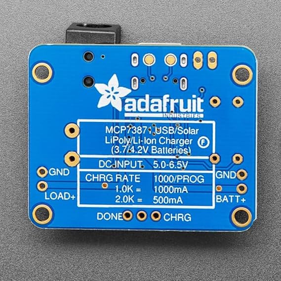Adafruit USB/DC/Solar Lithium Ion/Polymer Charger [ADA390]