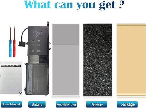 Miniatura 6 de Batería 9NJM1 44T2R 546FF repuesto para laptop Dell Alienware 17 R4 R5 15 R3 R4 P31E P69F P31E001 P31E002 P69F001 P69F002 HF250 HF25D 01 D82 0 546FF