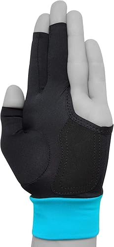 Miniatura 3 de Longoni Sultan 2.0 - Guante de billar para mano izquierda o derecha, color negro