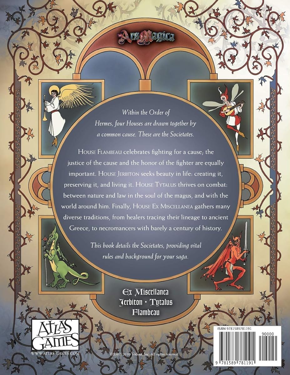 Houses of Hermes: Societates (Ars Magica Fifth Edition)
