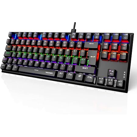 Rii Mechanical Gaming keyboard, RK908 60% Mechanical Keyboard(9 ...