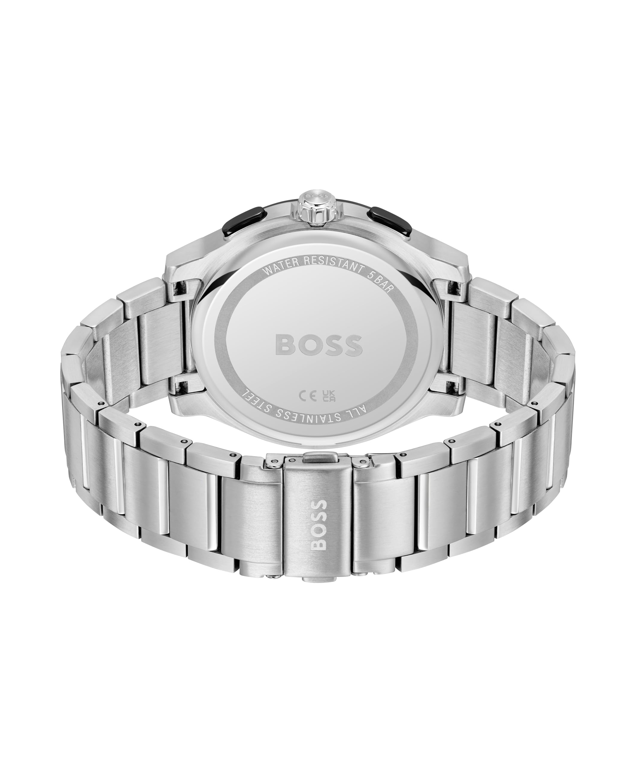BOSS Reloj Cronógrafo de Cuarzo para Hombre Colección Peak 2.0 Collection con Correa en Acero Inoxidable o en Piel