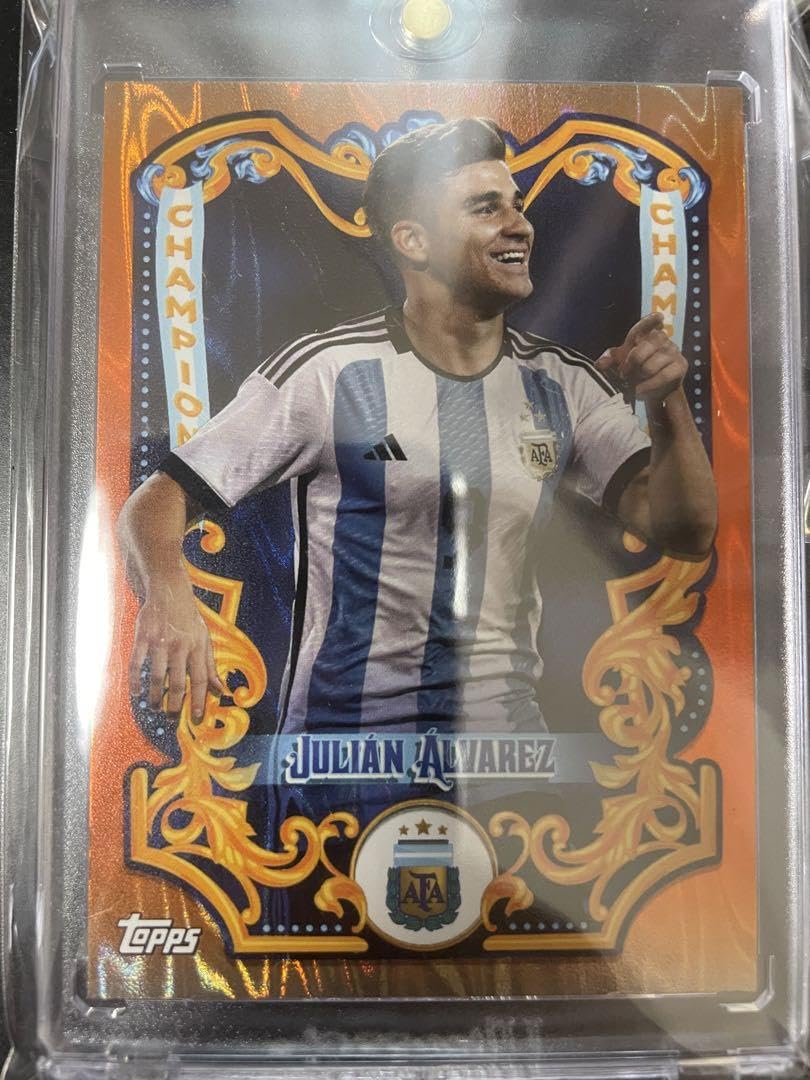 アルバレス　TOPPS ARGENTINA FILETEADO 25枚限定 アルバレスTOPPS ARGENTINA FILETEADO 25枚限定