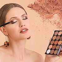 Vista 5 de Banidy Pinceles de maquillaje de ojos, 10 brochas de sombra de ojos, juego profesional de brochas de maquillaje con pelos sintéticos suaves y mango