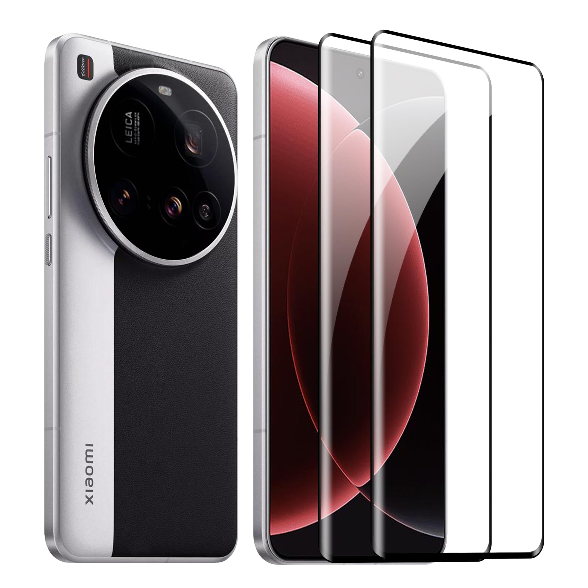 2x Vetro Protettivo 9H Per Xiaomi 15 / 15 Pro / 15 Ultra &ndash; Display + Fotocamera