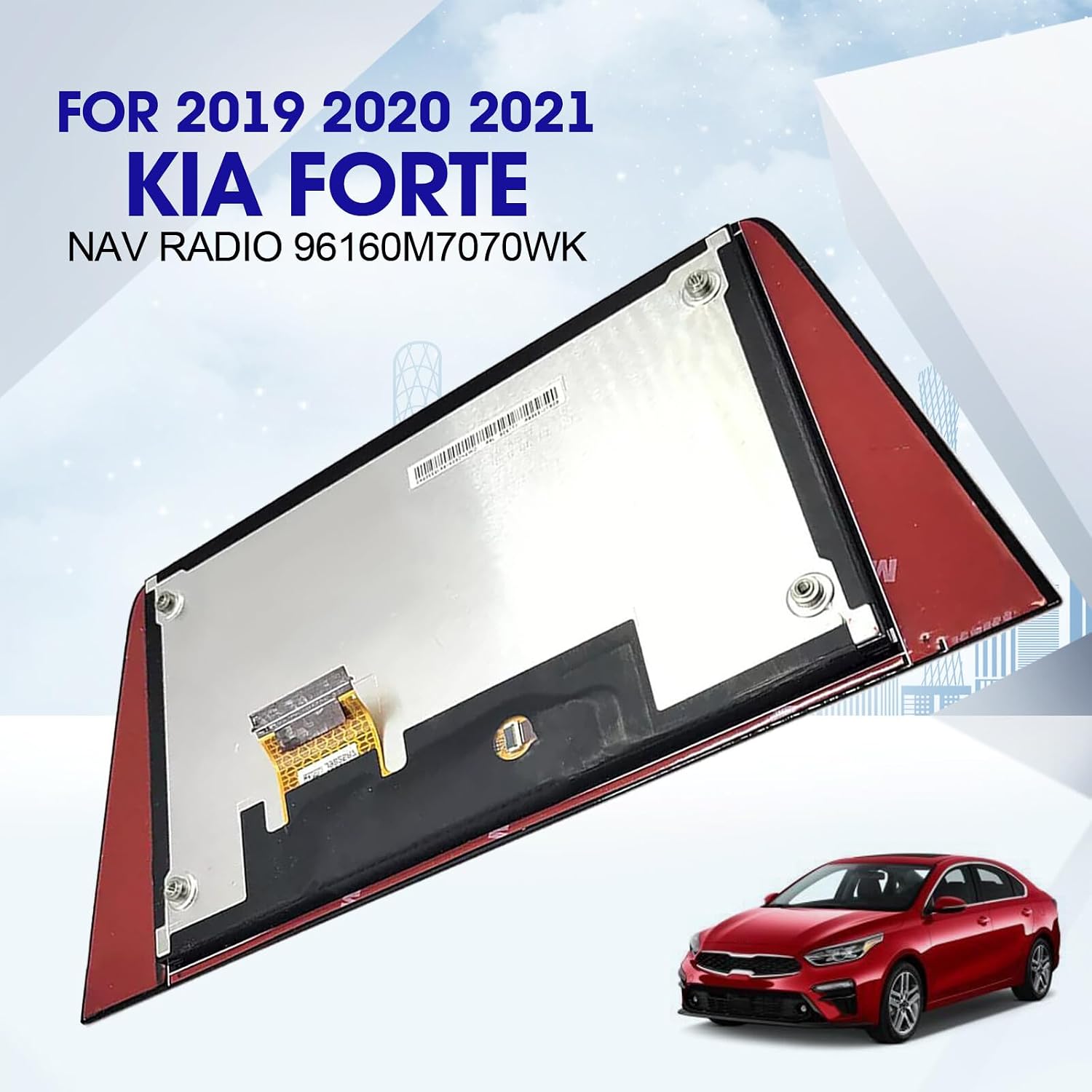 For 2019 2020 2021 for Kia Forte Nav Radio 8 inch LCD screen with touch screen -
